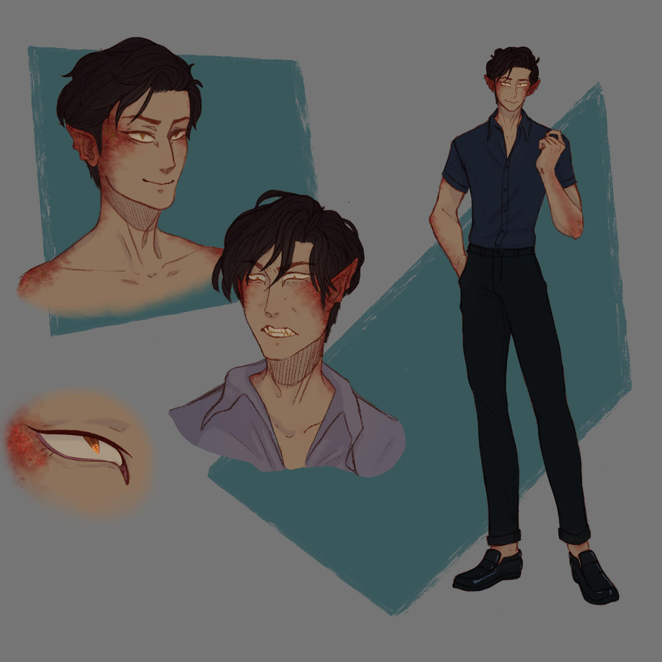 Character Design Sheet - Madeon