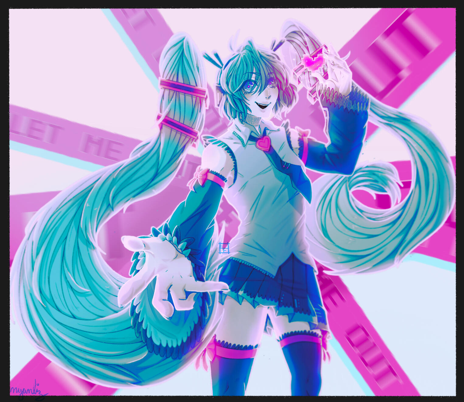 Digital Girl Miku - Fanart