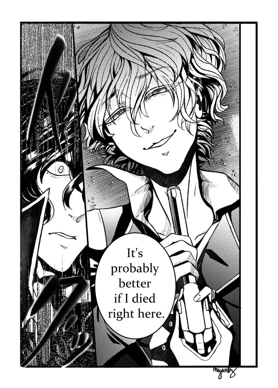 Pandora Hearts Comic Page Redraw - FanArt