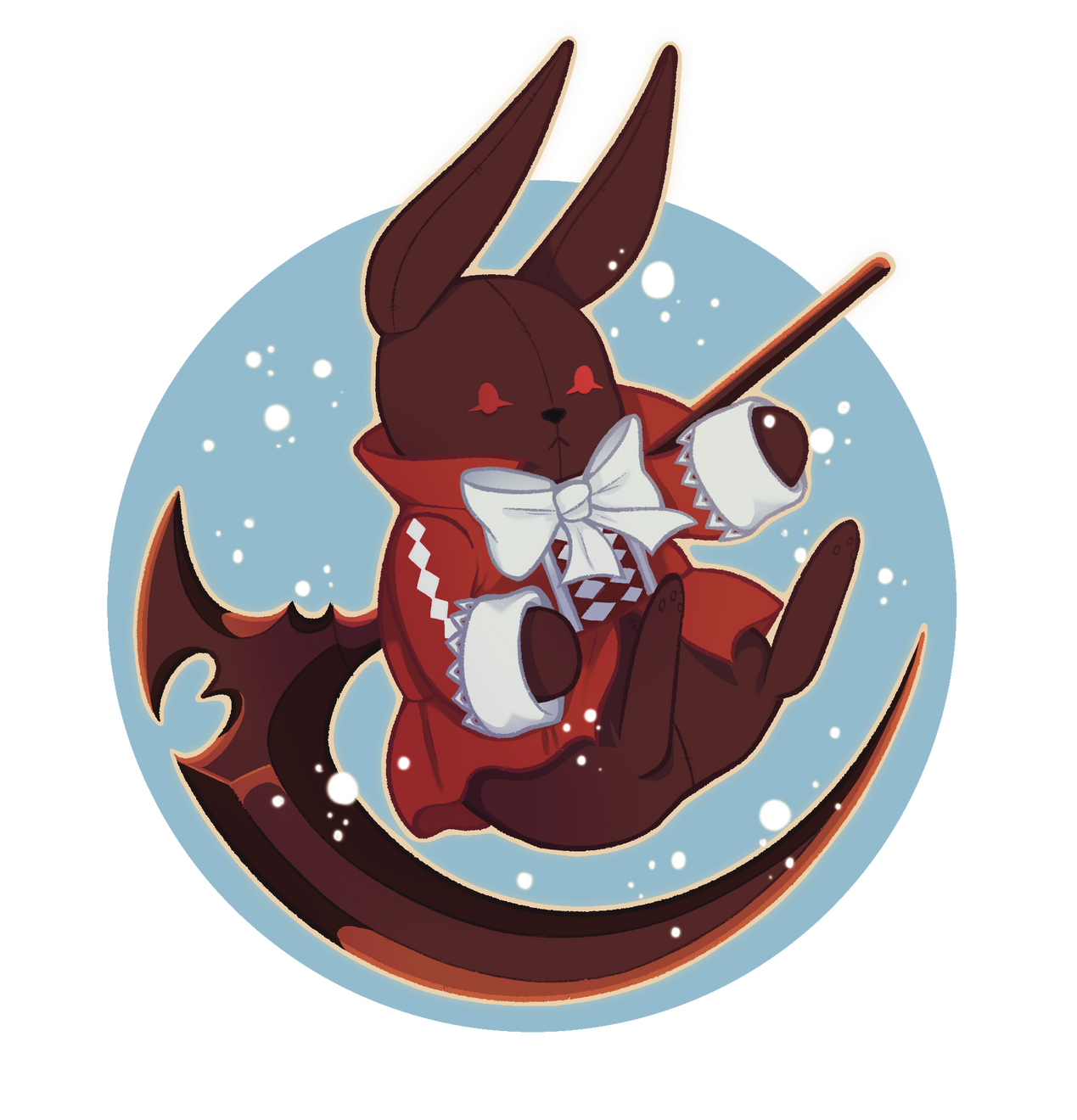 Pandora Hearts B-Rabbit - Sticker Concept